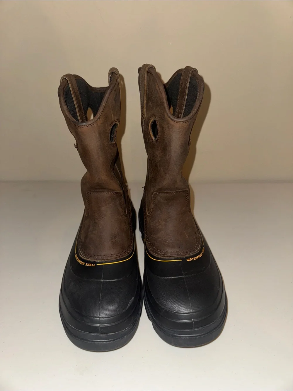 Georgia Boot Kids Brown and Black Muddog2 Waterproof Pull-On Boots